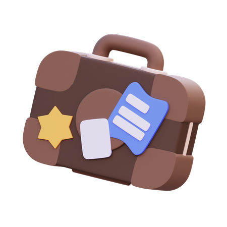 Bagage  3D Icon