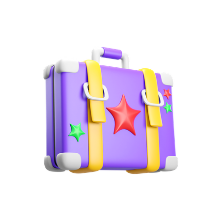 Bagages de voyage  3D Icon