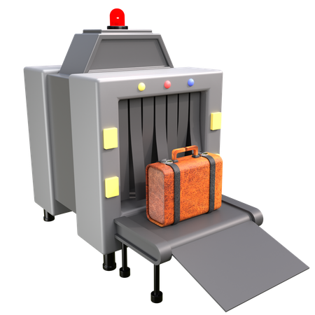 Radiographie des bagages  3D Icon