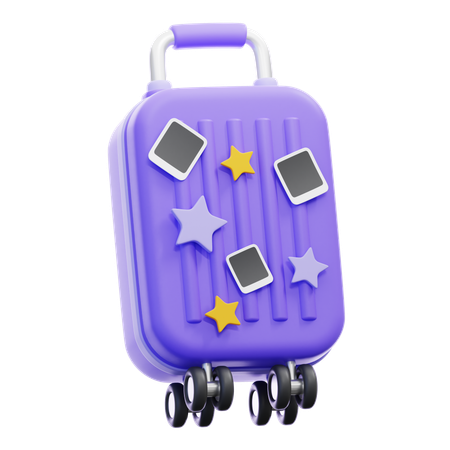 Bagaglio  3D Icon