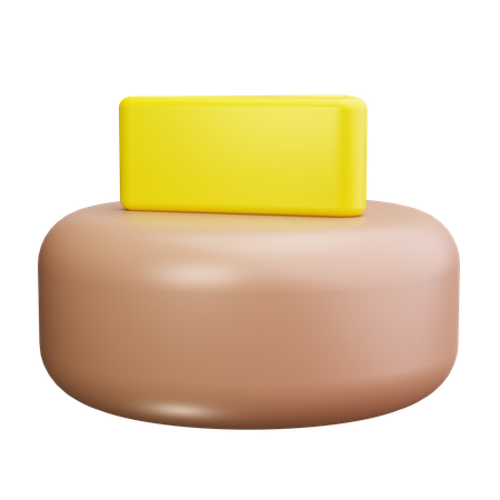 Beignet  3D Icon