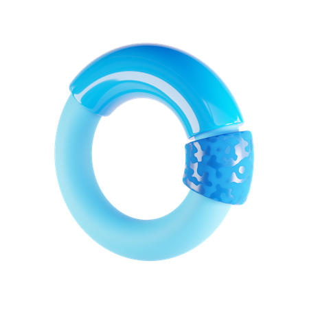 Bagel-Diagramm  3D Icon