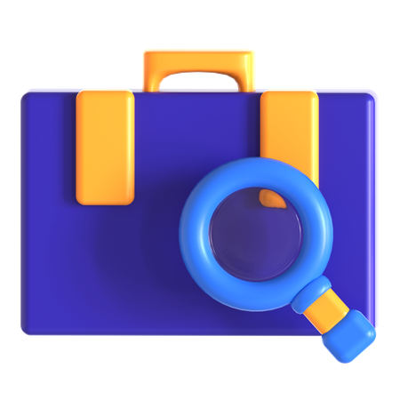 Baggage Search  3D Icon