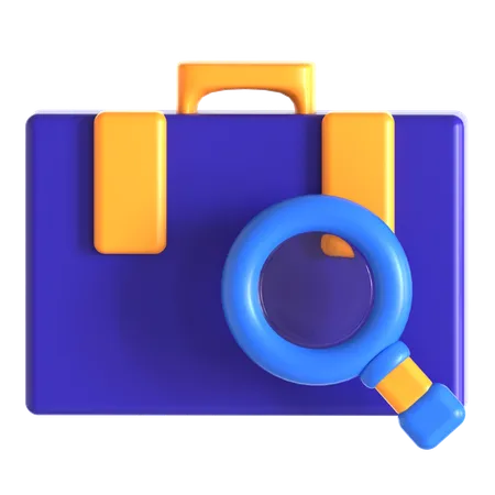 Baggage Search  3D Icon