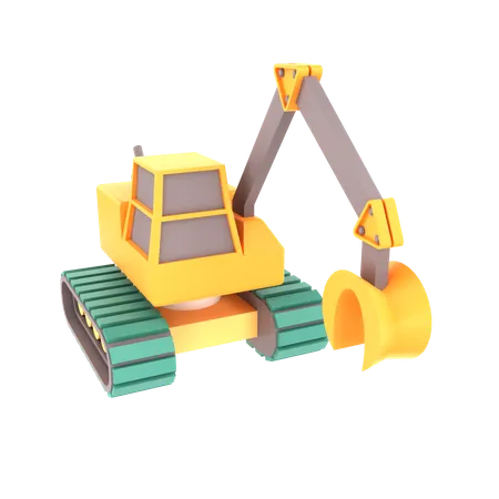 Bagger  3D Icon