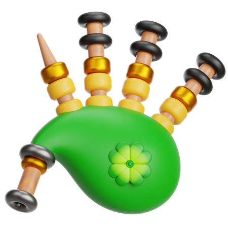 Bagpipe  3D Icon