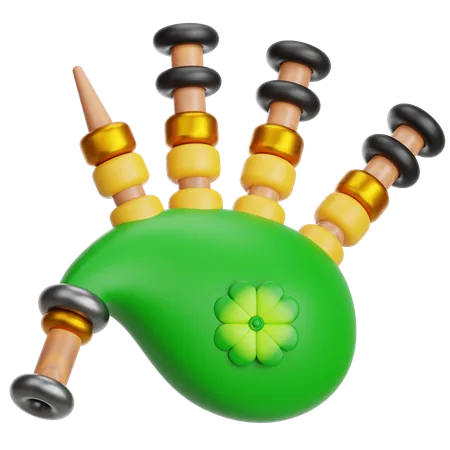 Bagpipe  3D Icon