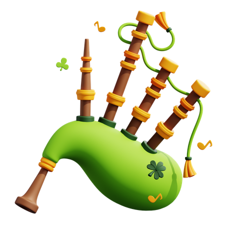 Bagpipe  3D Icon