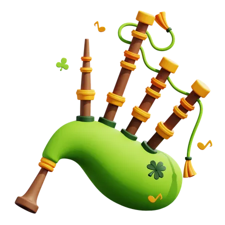 Bagpipe  3D Icon