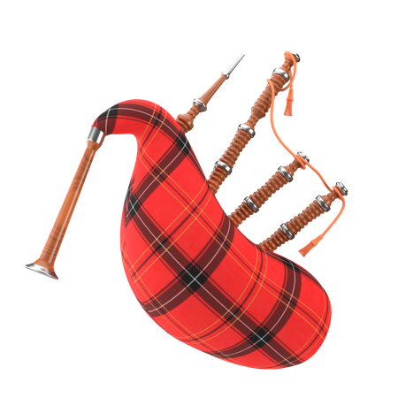 Bagpipe 3D Icon