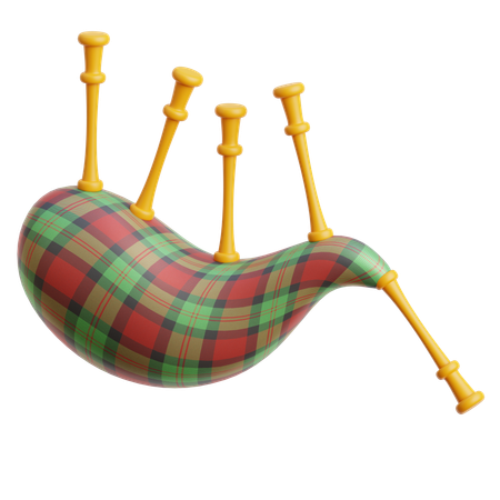 Bagpipes  3D Icon