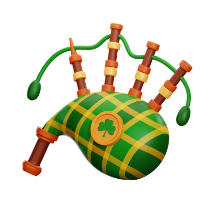 Bagpipes  3D Icon