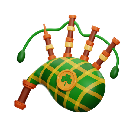 Bagpipes  3D Icon