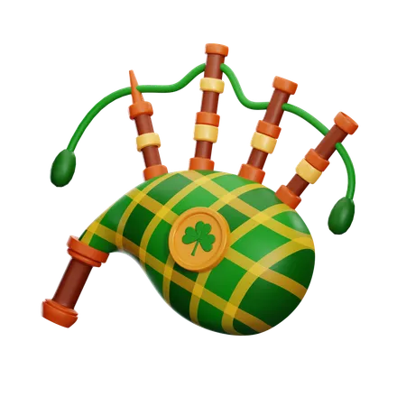 Bagpipes  3D Icon