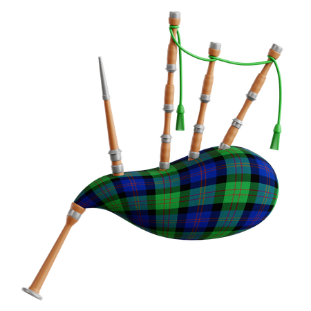 Bagpipes  3D Icon