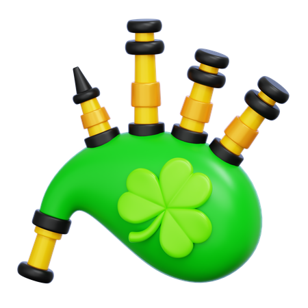 Bagpipes  3D Icon