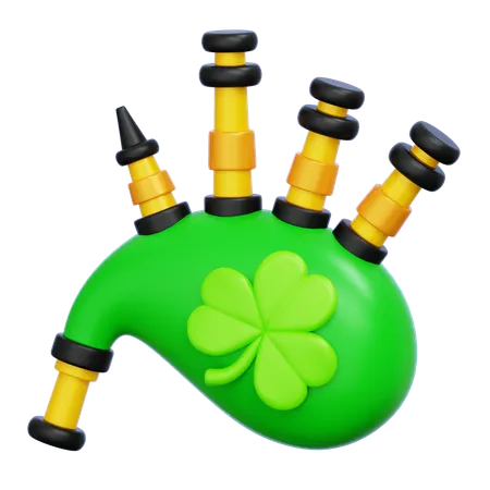 Bagpipes  3D Icon