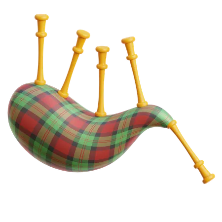 Bagpipes  3D Icon