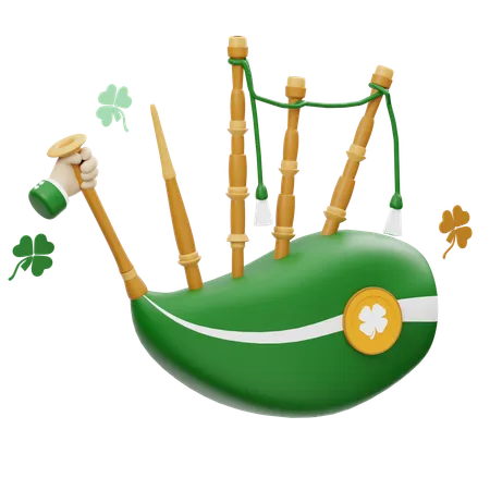 Bagpipes  3D Icon