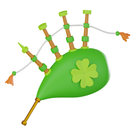 Bagpipes  3D Icon