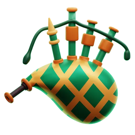 Bagpipes  3D Icon