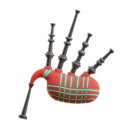 Bagpipes  3D Icon