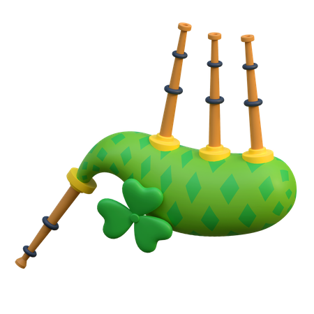 Bagpipes  3D Icon