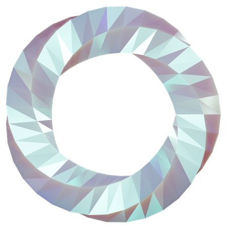 Bague abstraite  3D Icon