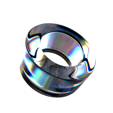 Bague abstraite  3D Icon