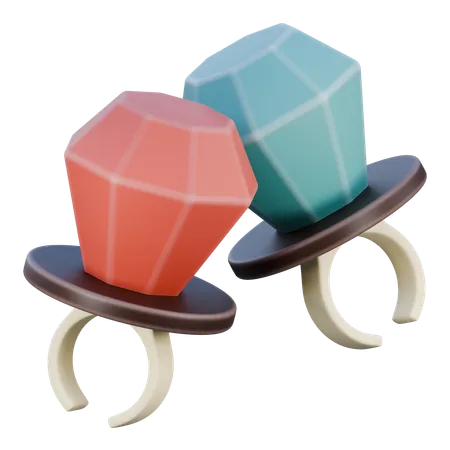 Bague de bonbons  3D Icon