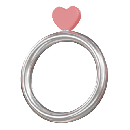 Bague d'amour  3D Icon