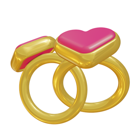 Bague de fiançailles  3D Icon