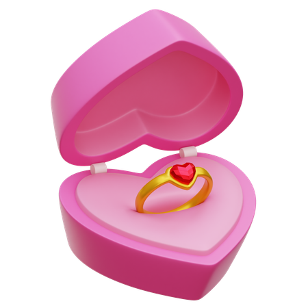 Bague de fiançailles  3D Icon