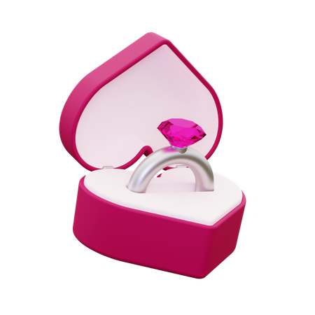 Bague de fiançailles  3D Icon