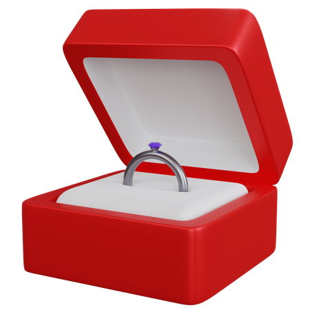 Bague de diamant  3D Icon