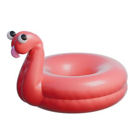 Bague flamant rose  3D Icon