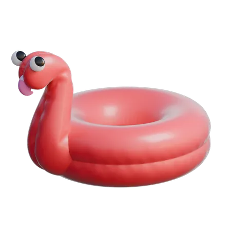 Bague flamant rose  3D Icon