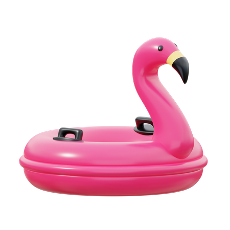 Bague flamant rose  3D Icon