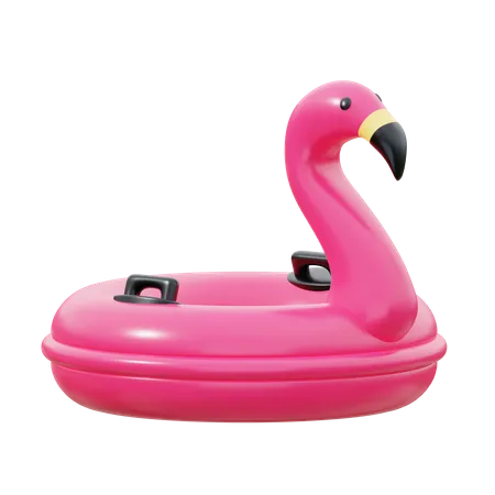 Bague flamant rose  3D Icon