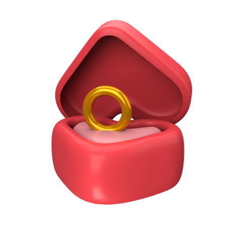 Bague de Saint-Valentin  3D Icon