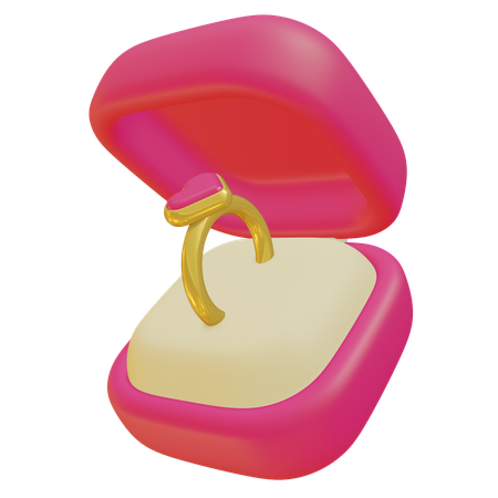 Bague de Saint-Valentin  3D Icon