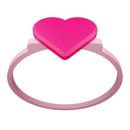 Bague de Saint-Valentin  3D Icon