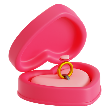 Bague de Saint-Valentin  3D Icon