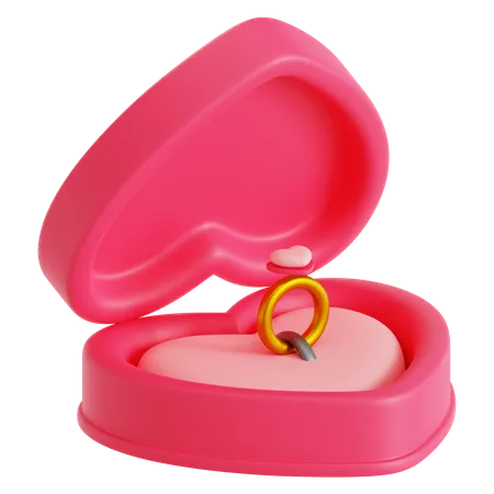 Bague de Saint-Valentin  3D Icon