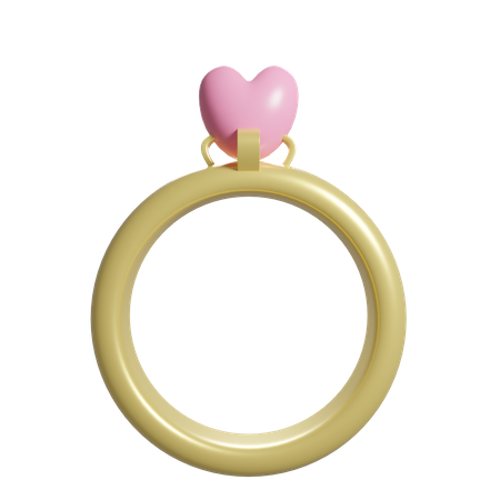 Bague de Saint-Valentin  3D Icon