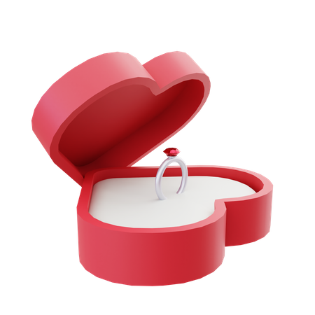 Bague de Saint-Valentin  3D Icon