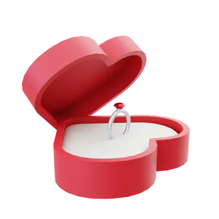 Bague de Saint-Valentin  3D Icon