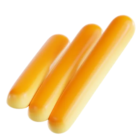 Baguette  3D Icon