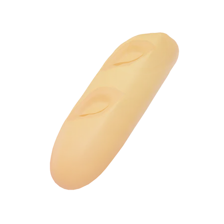 Baguette  3D Icon