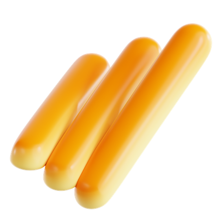 Baguette  3D Icon